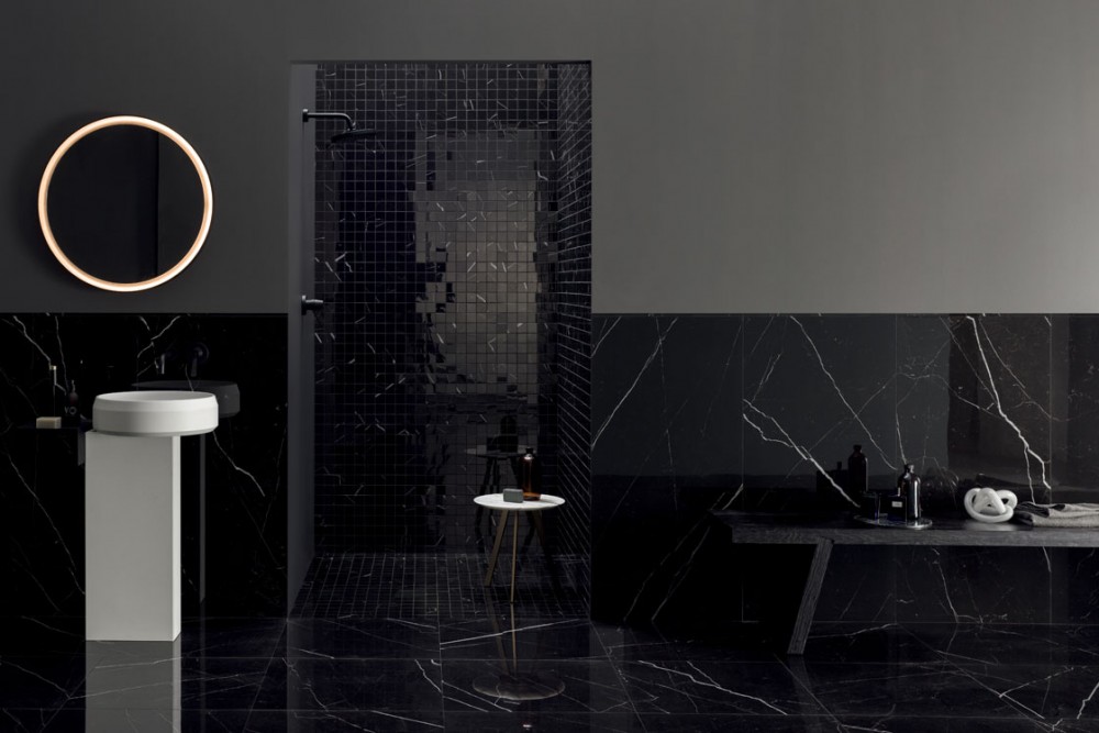 Широко форматни 60х120 Delight - Marquina Nero