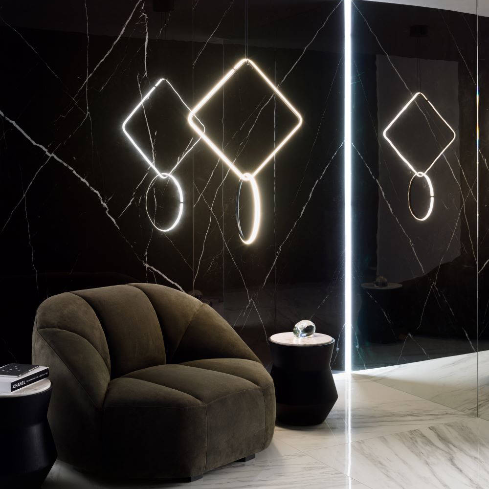 Широко форматни 60х120 Delight - Marquina Nero