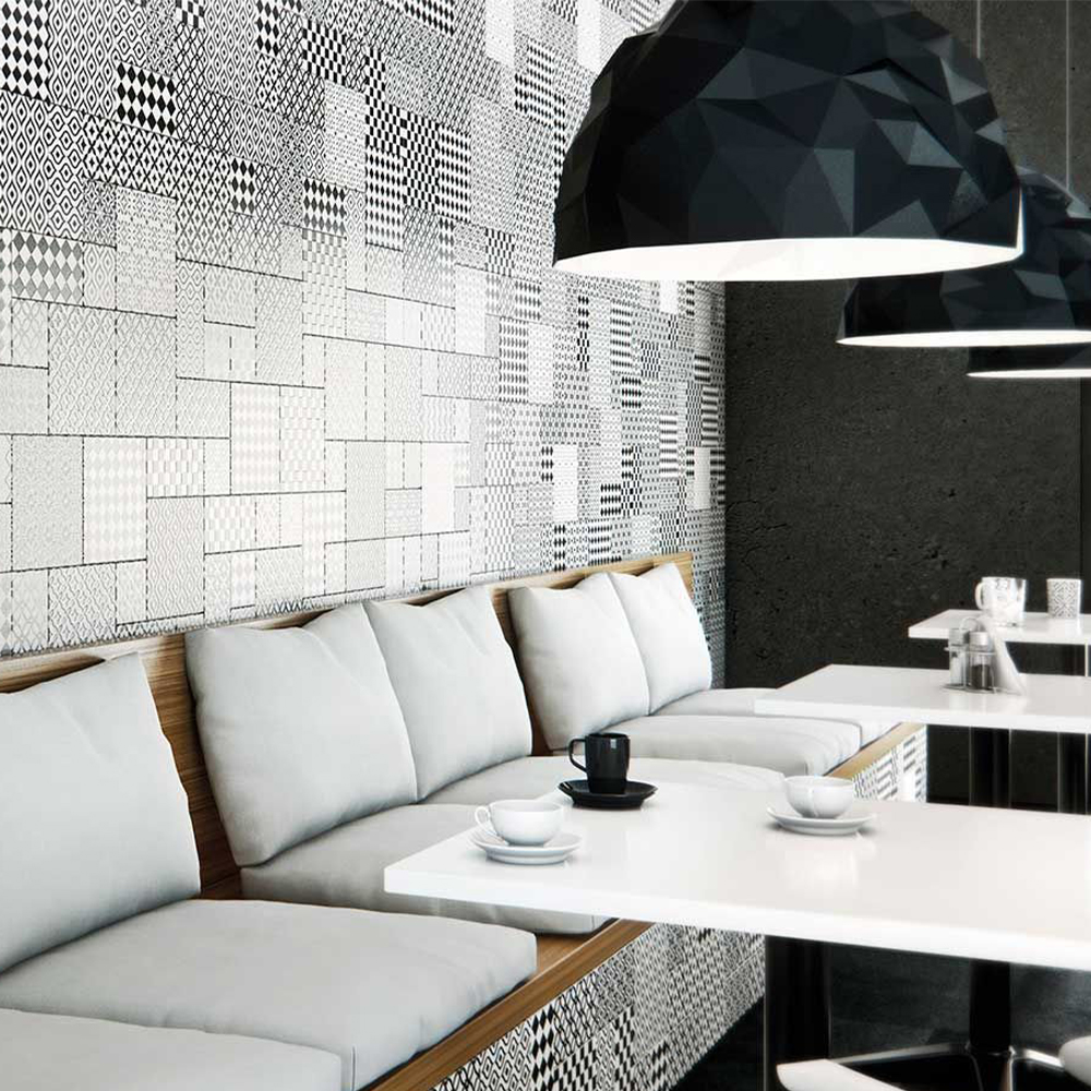 Стенни плочки Modena Base Negro