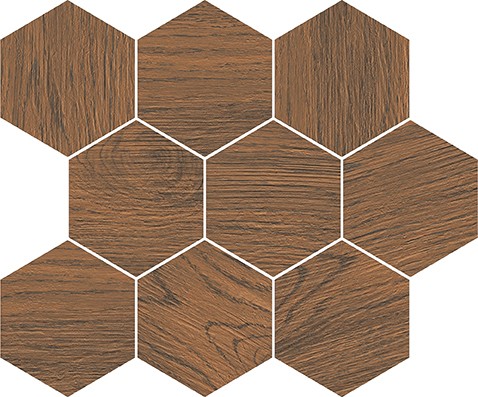 Баня Finwood ochra mosaic hexagon LW