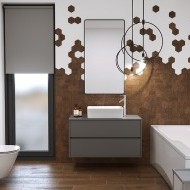 Баня Finwood ochra mosaic hexagon LW